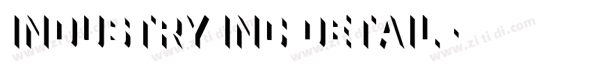 industry inc detail字体转换